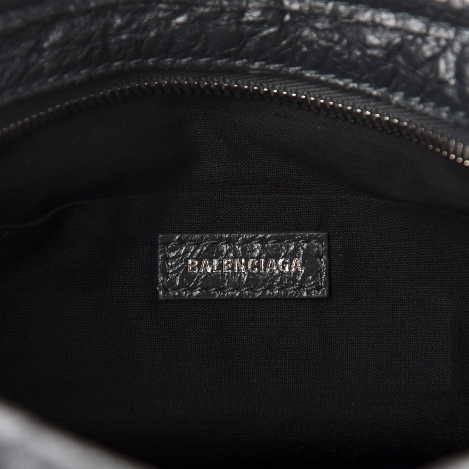Balenciaga Lambskin Classic Hardware Neo Lift Hip Blag Black 9 of 11