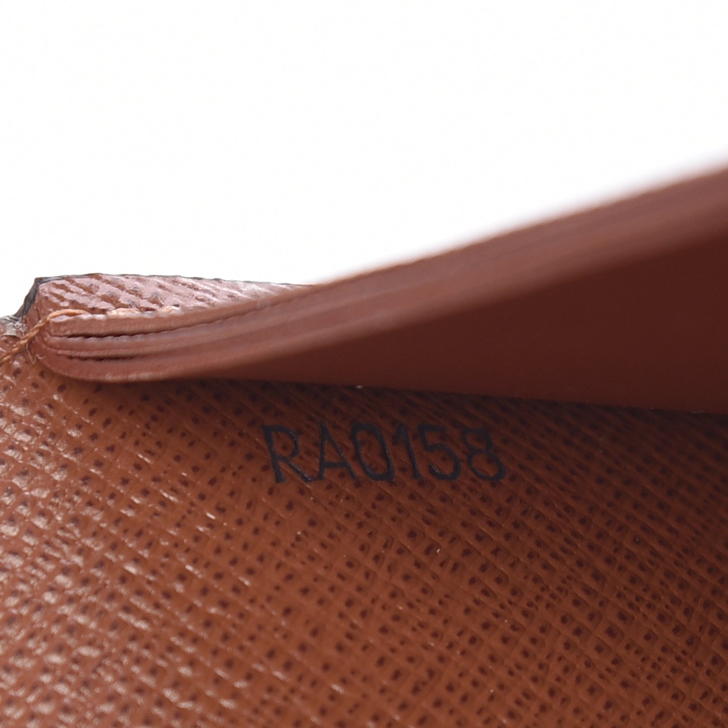 Monogram Desk Agenda Cover