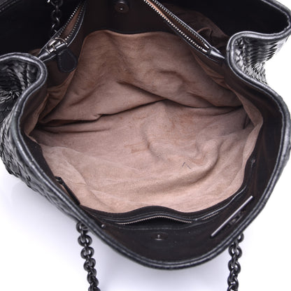 Bottega Veneta Nappa Intrecciato Microstuds Tote Black 5 of 10
