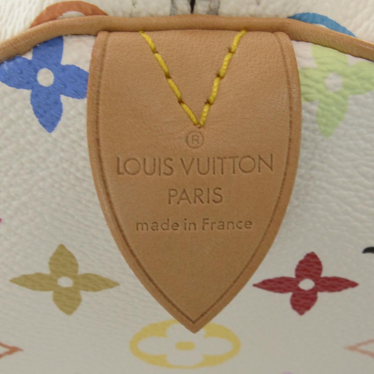 Monogram Multicolor Speedy 30 White