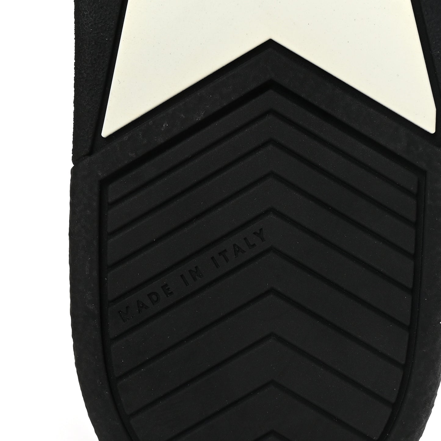 Calfskin Suede Logo Sneakers 36.5 Black