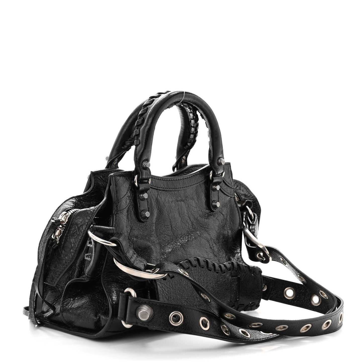 Agneau Arena Neo Cagole Handbag XS Black