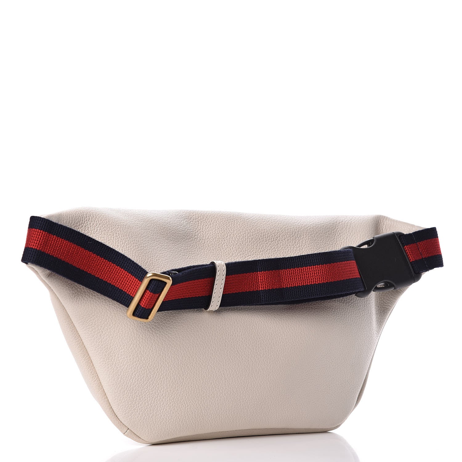 Gucci Grained Calfskin Logo Belt Bag White 3 of 10