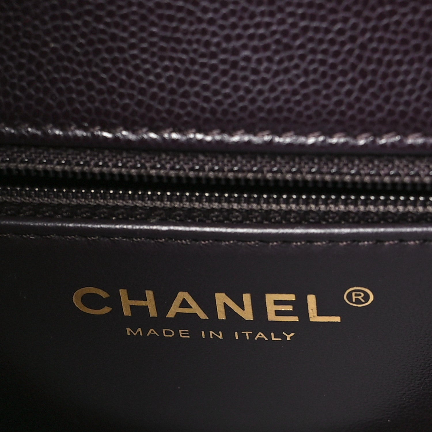 Chanel Caviar Quilted Small Coco Handle Flap Dark Brown 6 of 9