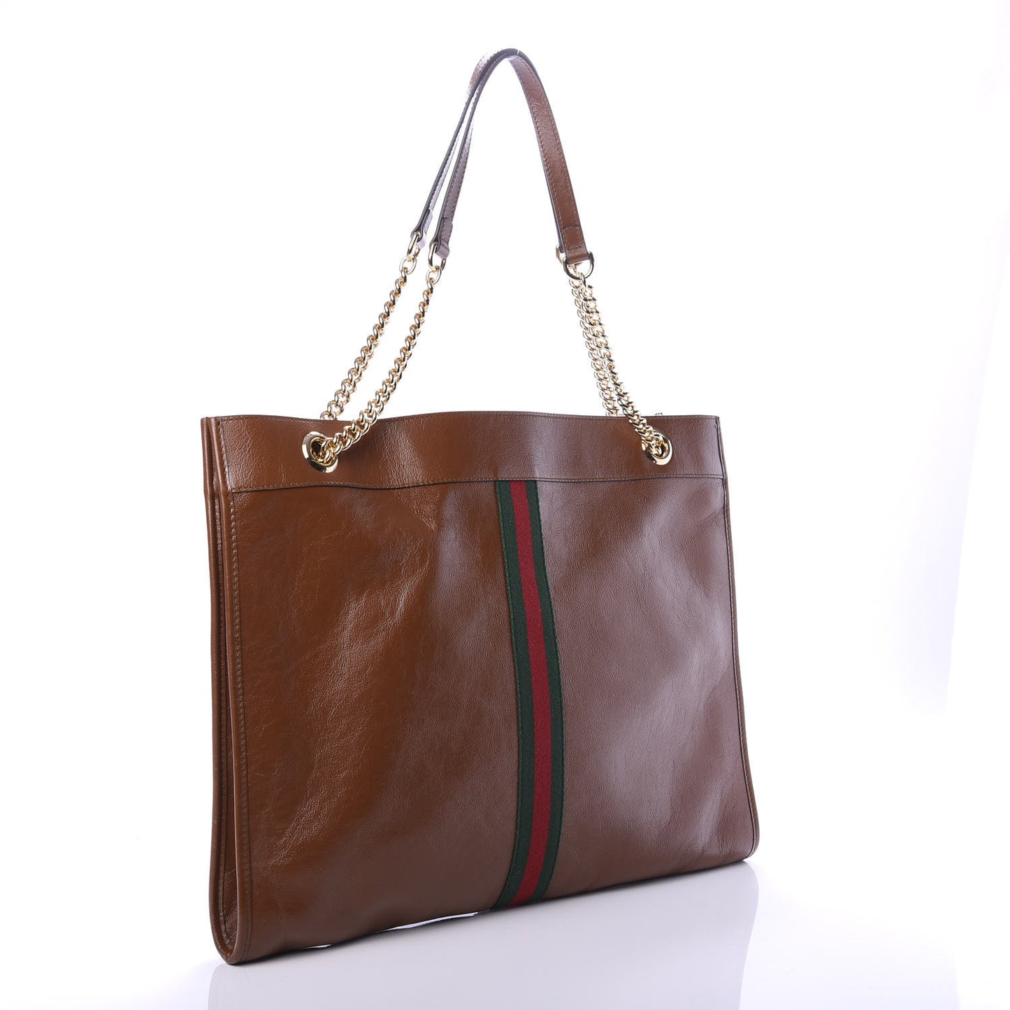 Calfskin Large Rajah Chain Tote Cuir