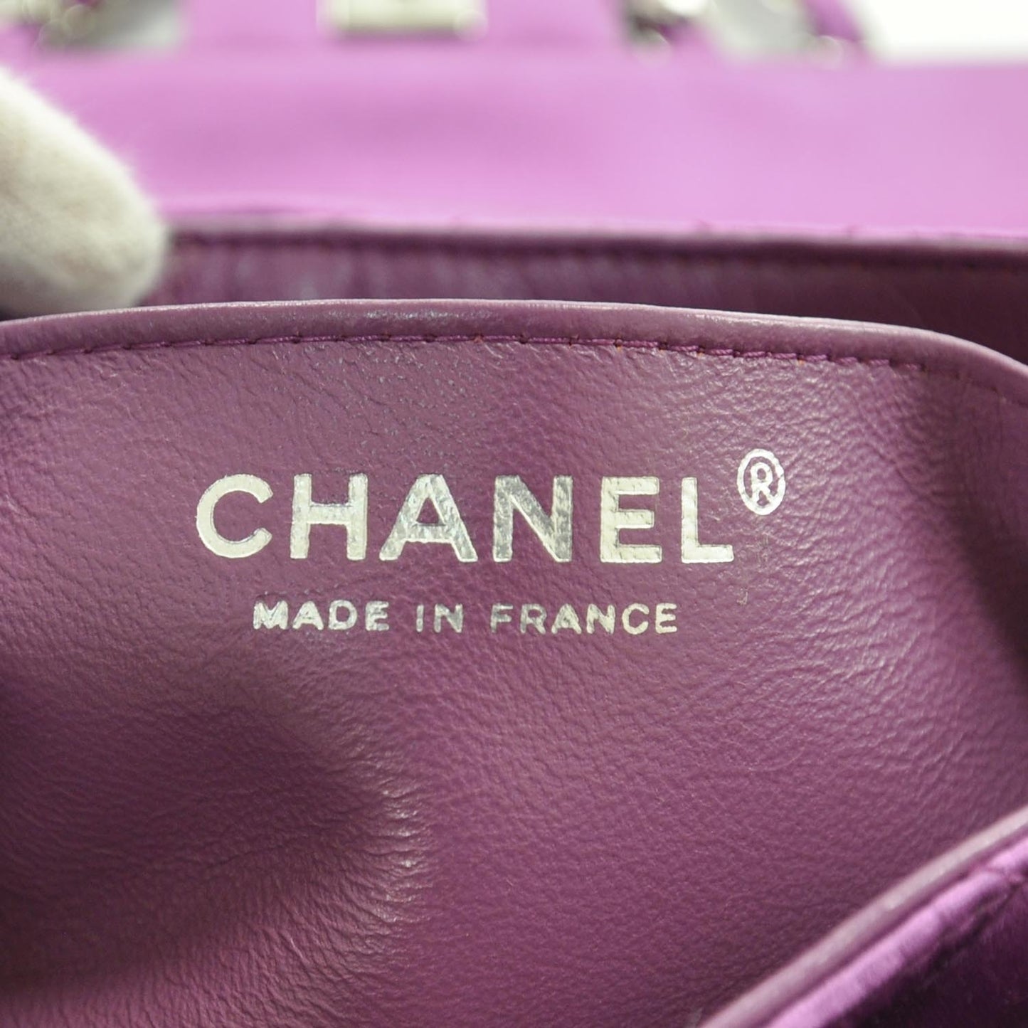 Satin Quilted Flap Bag