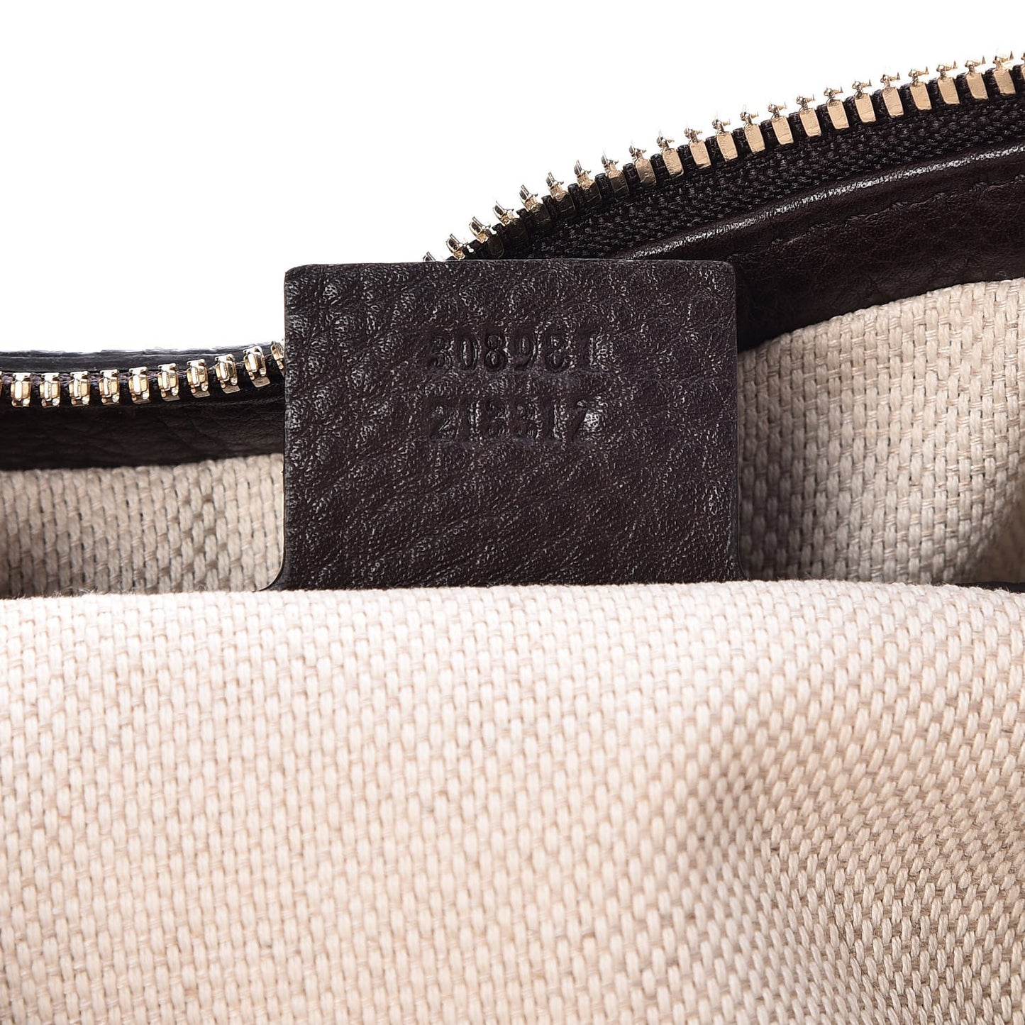 Python Medium Soho Chain Hobo Beige