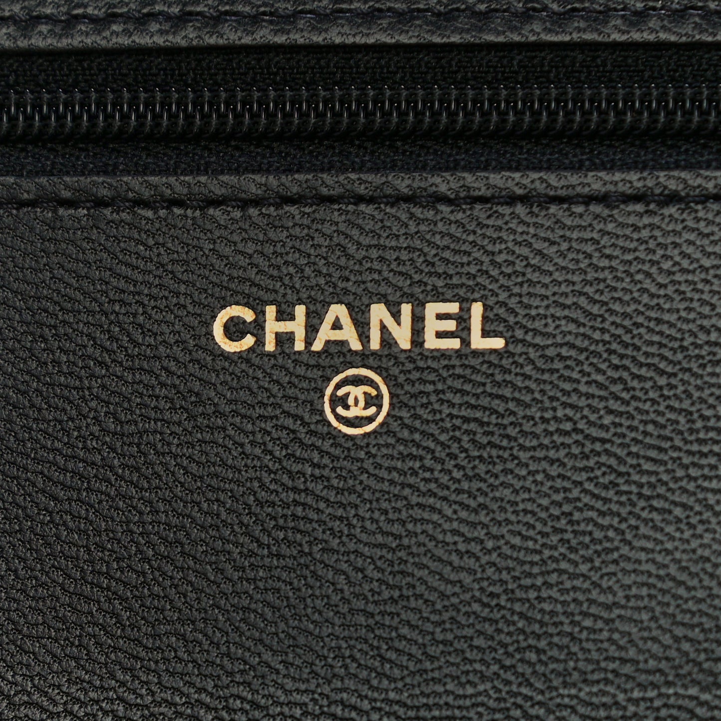 Goatskin Quilted Quilted Like A Wallet Wallet On Chain WOC Black