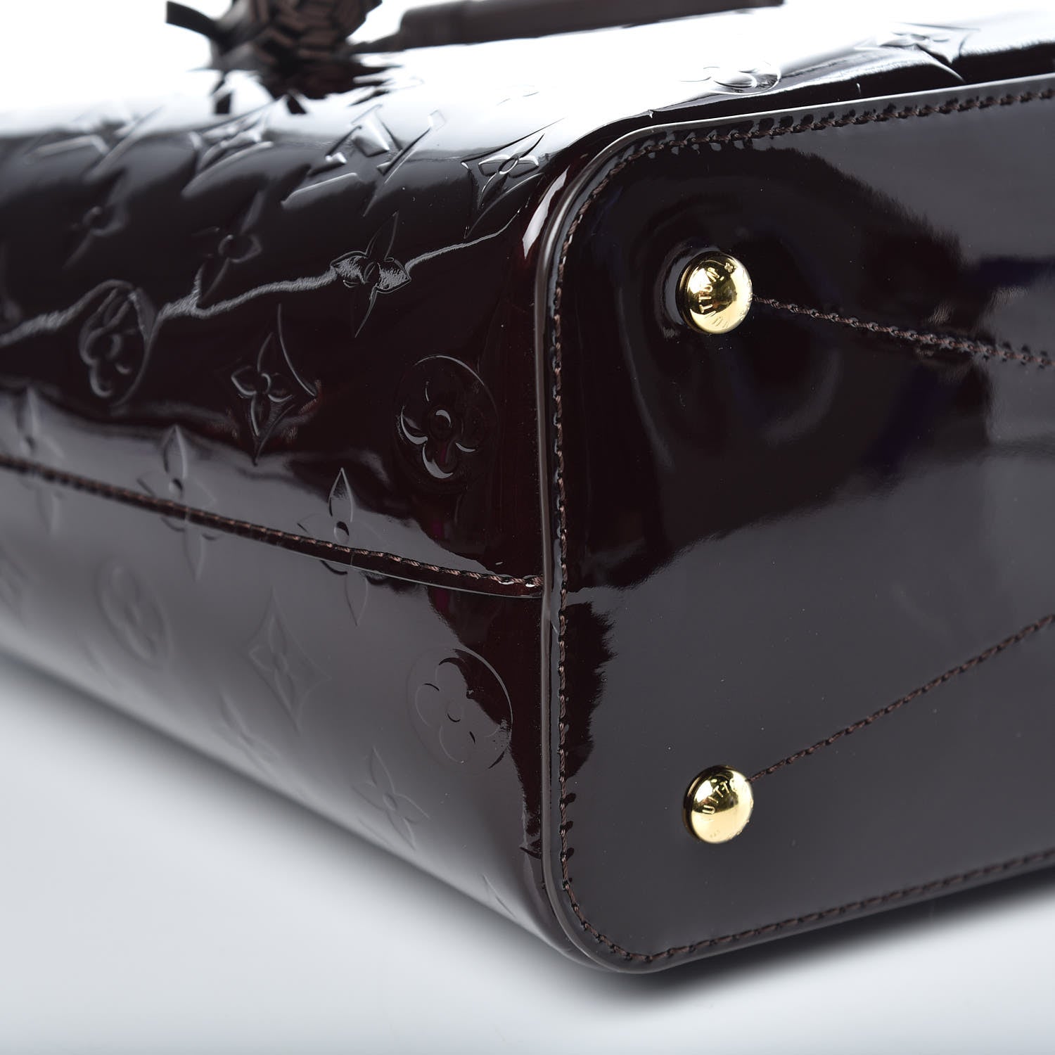 Louis Vuitton Vernis Long Beach MM Amarante 7 of 9