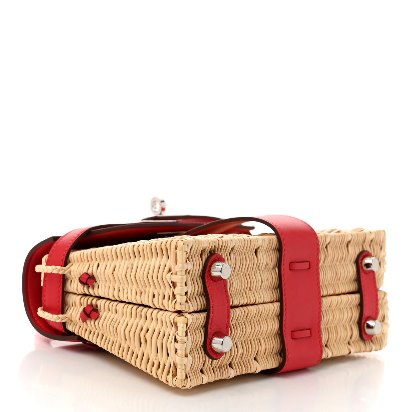 Wicker Swift Picnic Mini Kelly 20 Naturel Rouge De Coeur