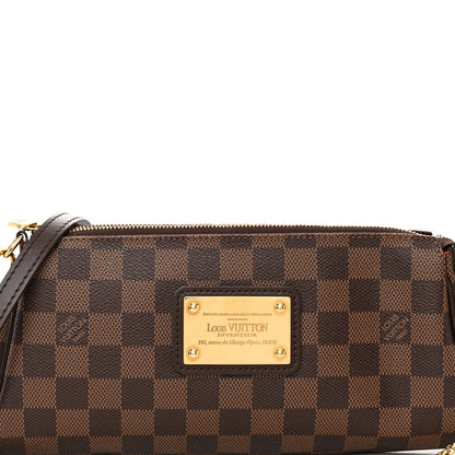 Louis Vuitton LOUIS VUITTON Damier Ebene Eva Clutch 7 of 9