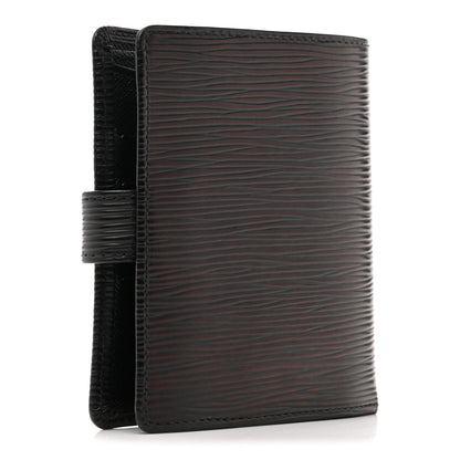 Louis Vuitton Epi Porte-Billets Compact Wallet Black 3 of 9