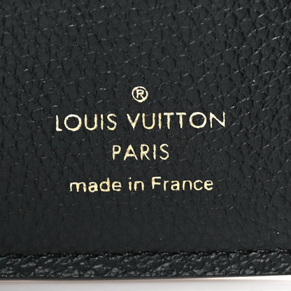 Louis Vuitton Empreinte Zoe Wallet Black 6 of 6