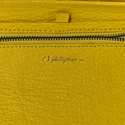 3.1 Phillip Lim Textured Calfskin Mini Pashli Satchel Yellow 6 of 11