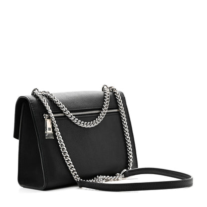 Louis Vuitton Soft Calfskin My Lockme Chain Bag BB Black 3 of 10