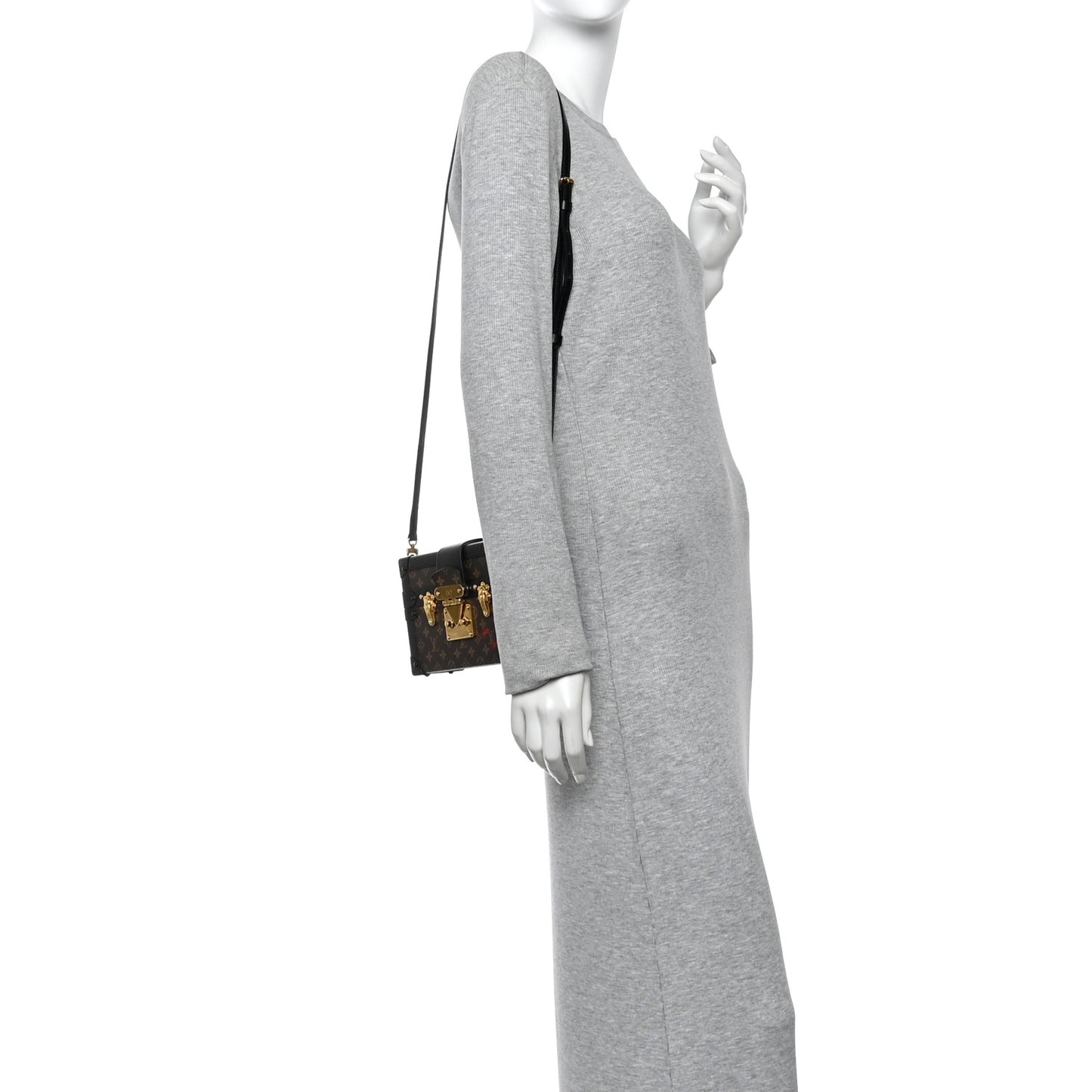 Monogram Petite Malle Black
