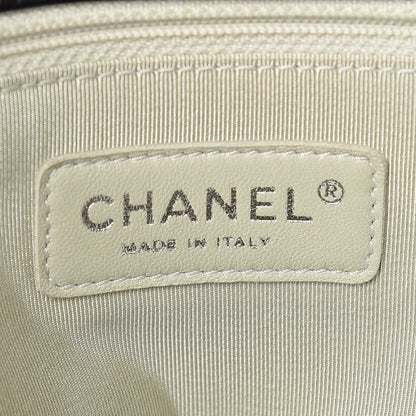Chanel Washed Lambskin Quilted Maxi Chain Around Flap Black 8 of 9