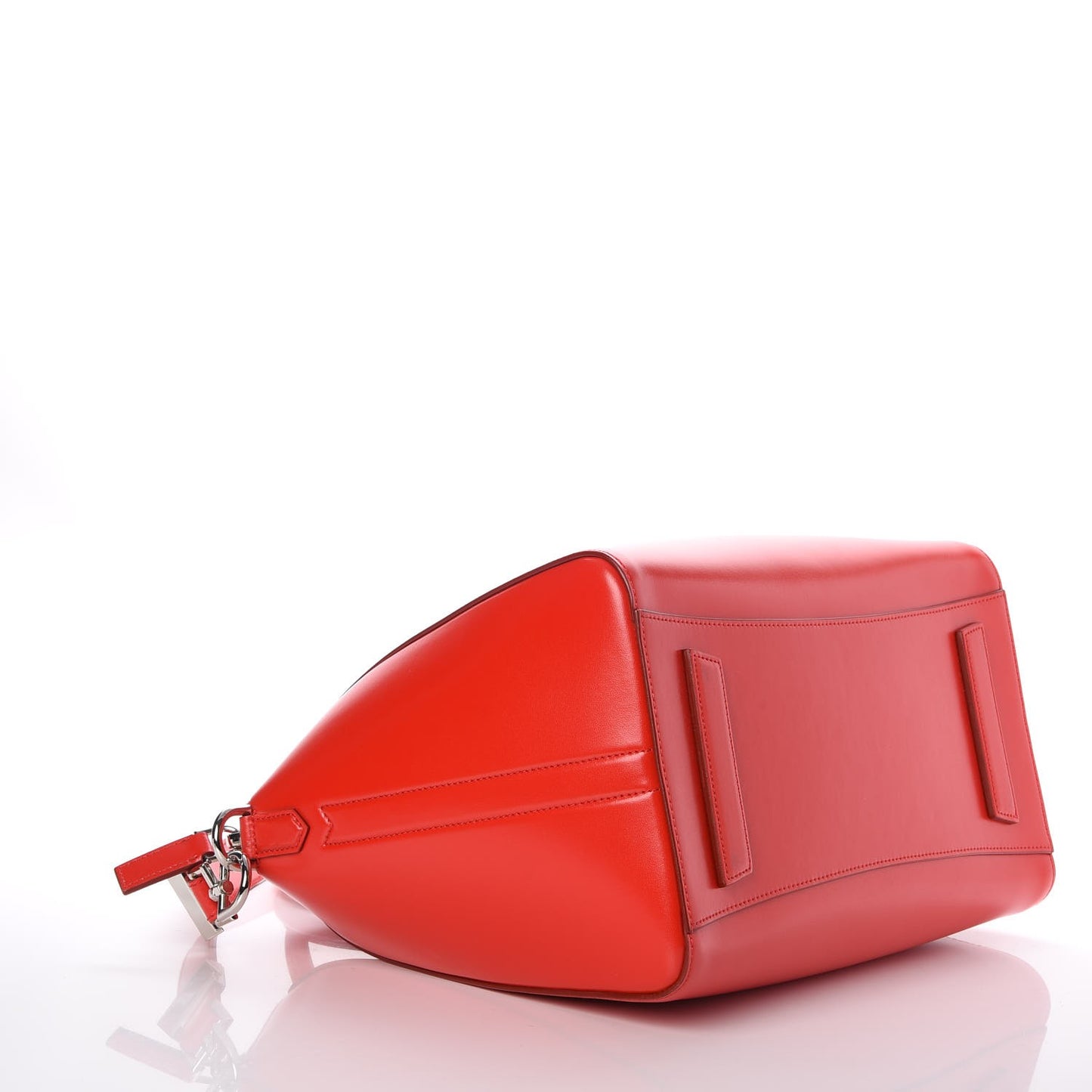 Shiny Lord Calfskin Medium Antigona Medium Red