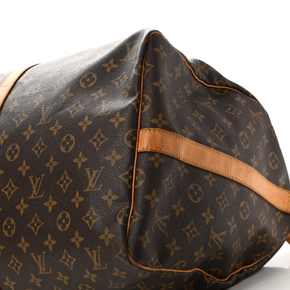 Louis Vuitton Monogram Keepall Bandouliere 55 10 of 20