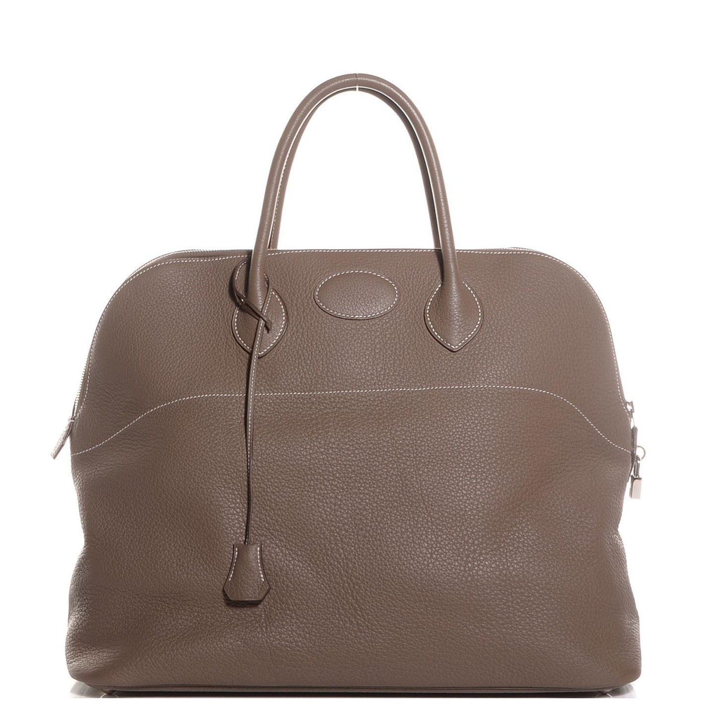 Taurillon Clemence Sac De Voyage Bolide 47 Etoupe