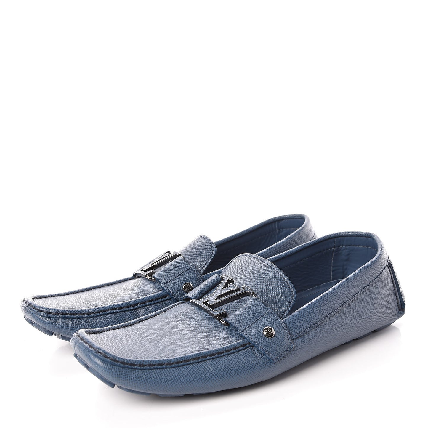 Taiga Mens Hockenheim Moccasin Loafers 9.5 Blue