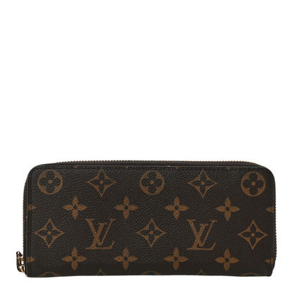 Louis Vuitton Monogram Clemence Wallet Fuchsia 1 of 9