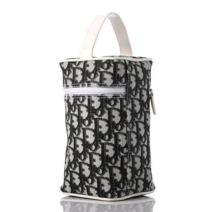 Christian Dior Monogram Vanity Case Black White 3 of 10