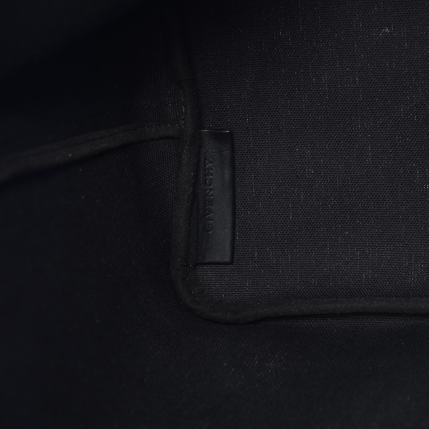 Givenchy Textured Coated Canvas Rottweiler Pint Large Antigona Tote Black 7 of 9