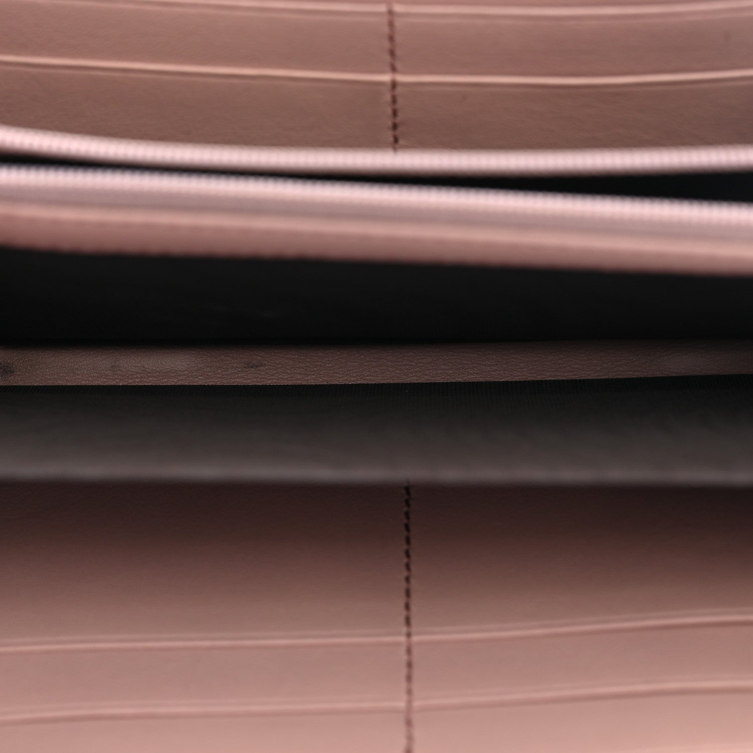 Gucci Patent Soho Zip Around Wallet Dark Cipria 5 of 7