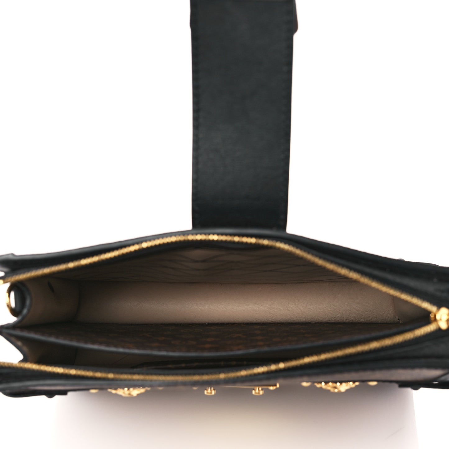 Reverse Monogram Trunk Clutch