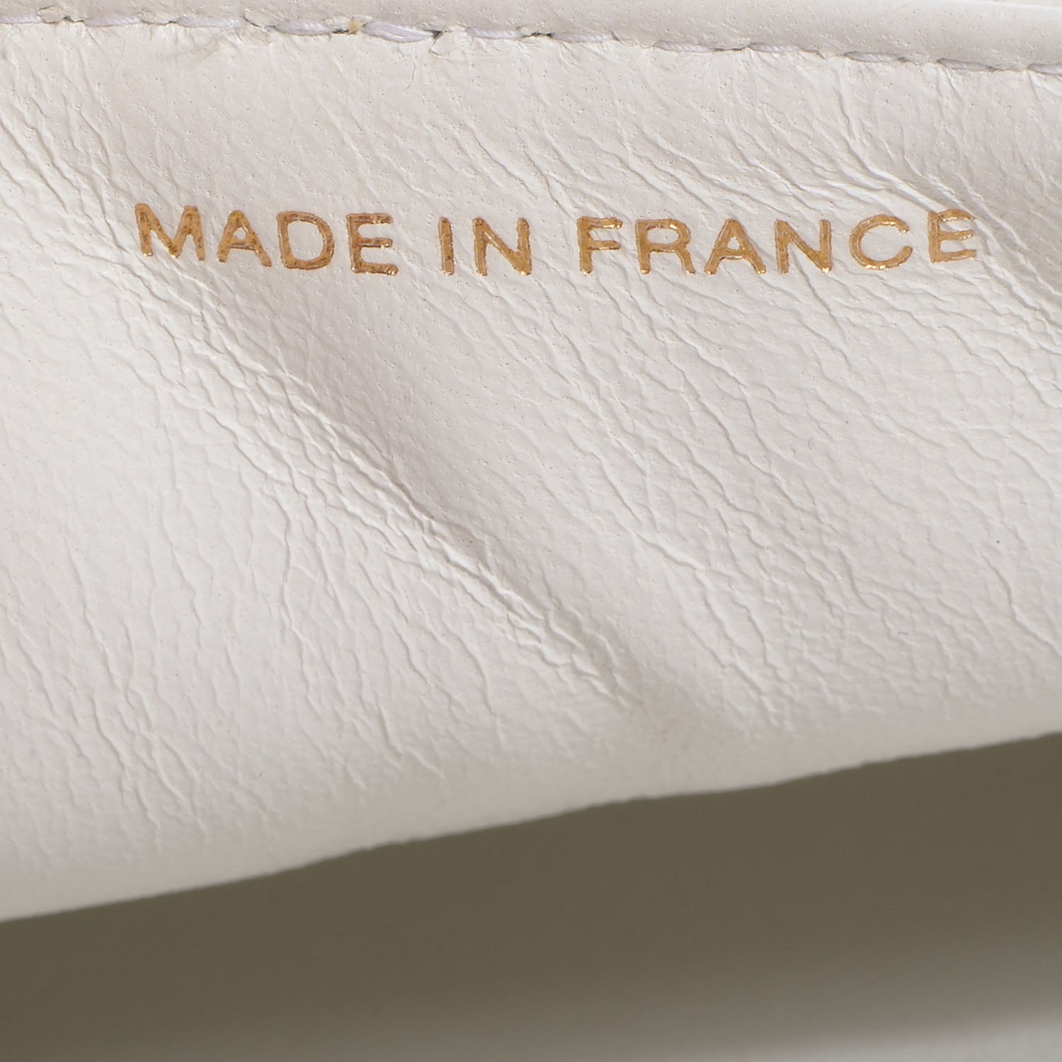 Chanel Lambskin Bekko Resin Small Single Flap White 9 of 9