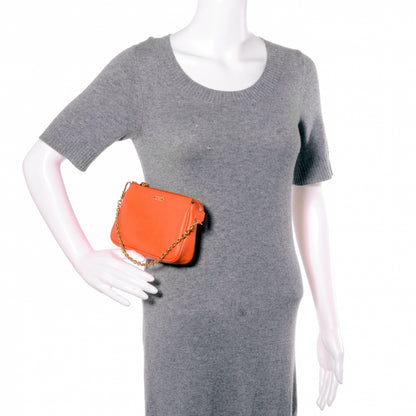 Fendi Vitello Elite Pochette Arancio 2 of 9
