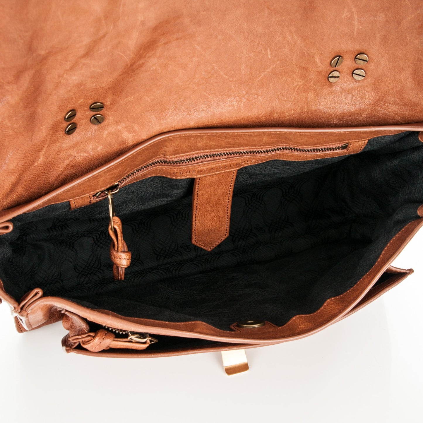 Lambskin Medium PS1 Satchel Saddle