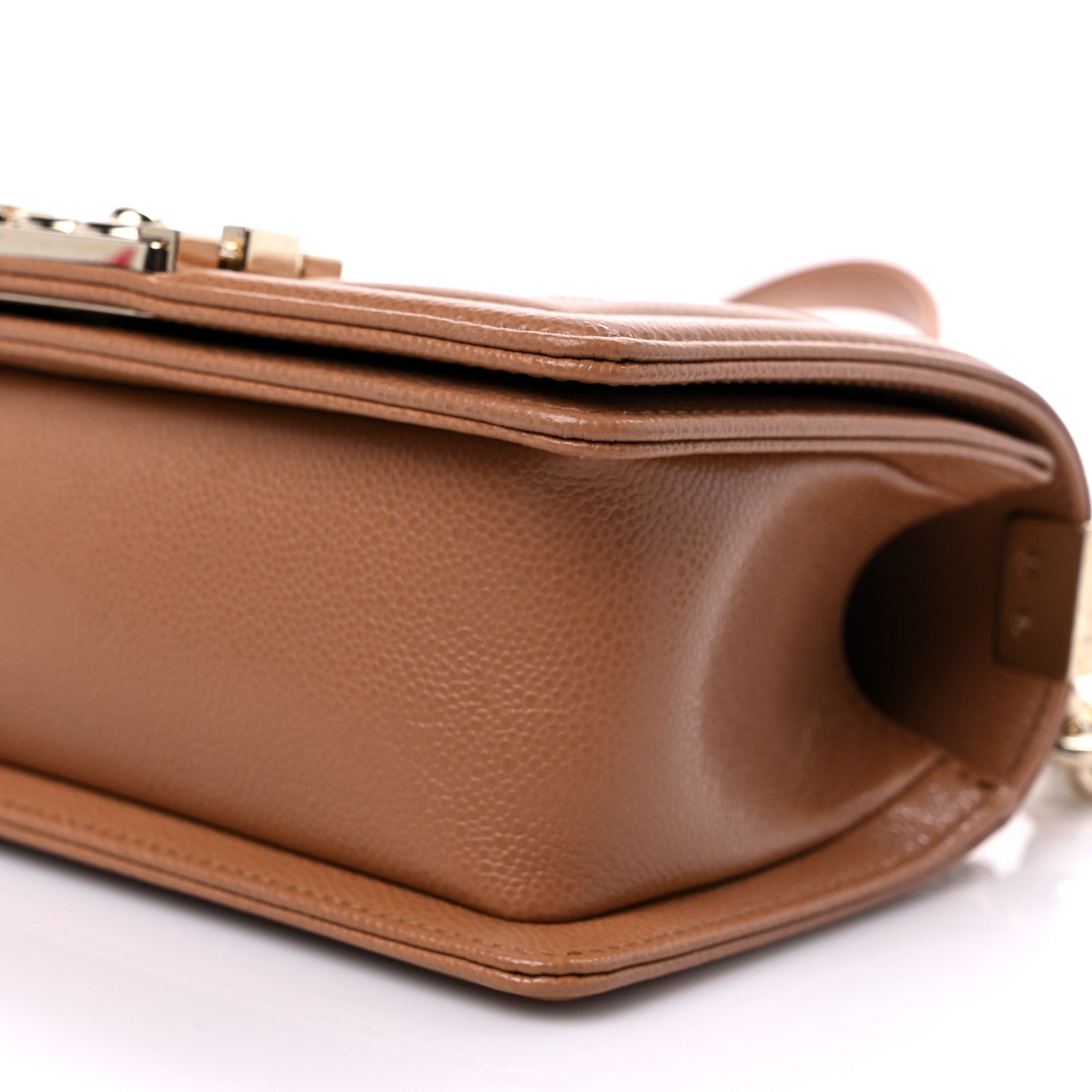 Chanel Caviar Quilted Small Boy Flap Brown 9 of 9