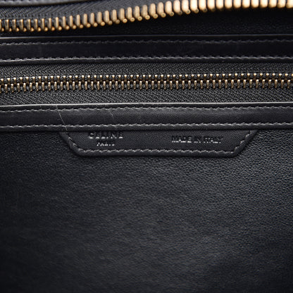 Celine Elephant Calfskin Micro Tri-Color Luggage Chalk 5 of 10