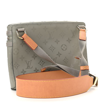 Louis Vuitton Monogram Titanium Messenger PM 3 of 10
