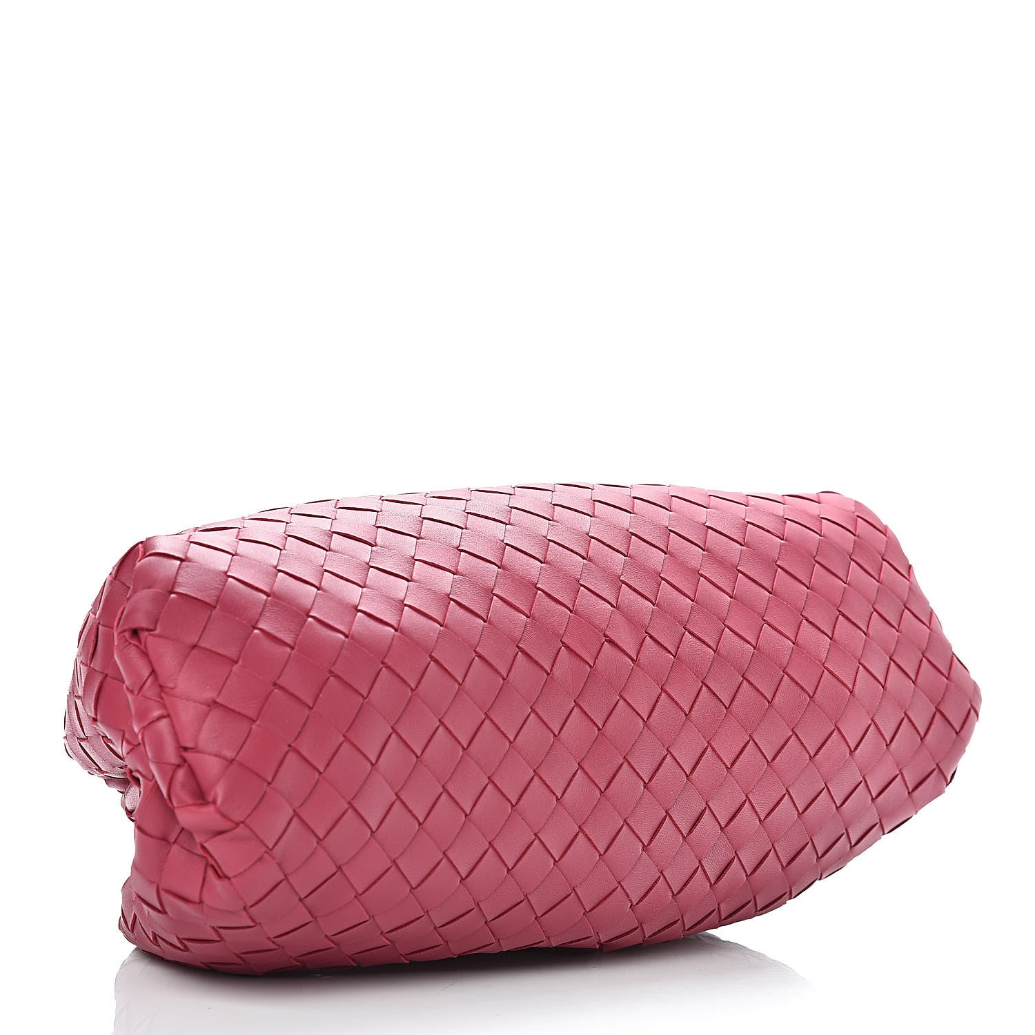 Bottega Veneta Nappa Maxi Intrecciato The Pouch Oversized Clutch Amaranto 4 of 10