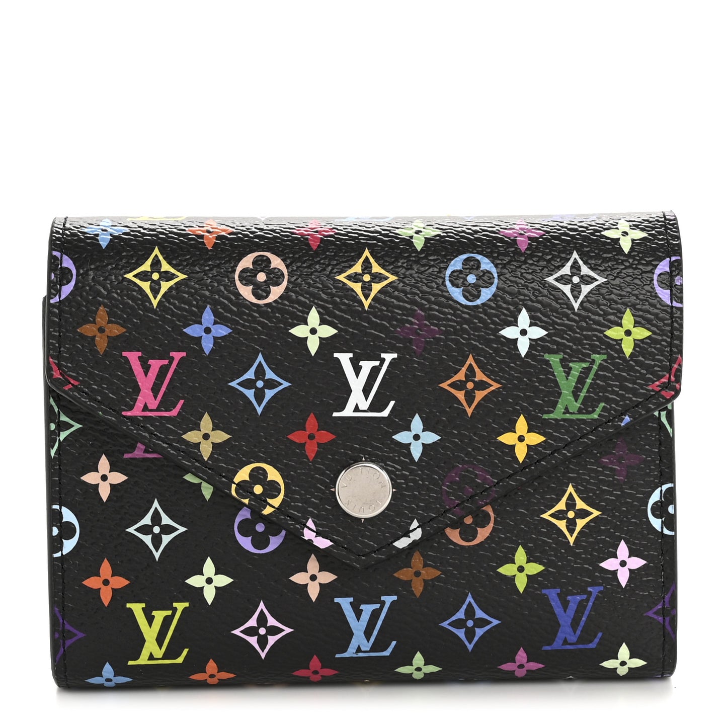 LV x TM Monogram Multicolor Victorine Wallet Black