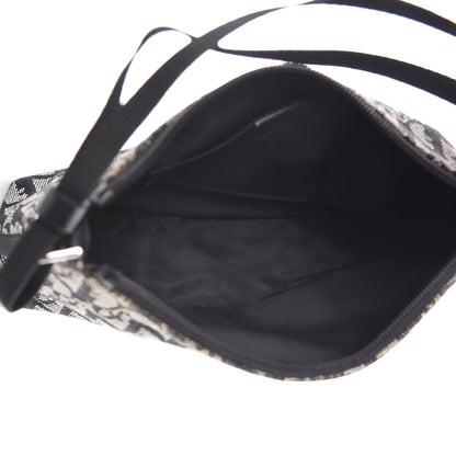 Christian Dior Monogram Shoulder Bag Pochette Black 5 of 10