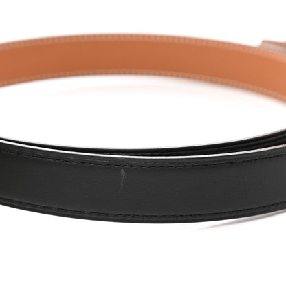 Hermes Swift Epsom 24mm Bubbles H Belt 75 Black Gold 8 of 9