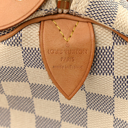 Louis Vuitton Damier Azur Speedy 35 7 of 10