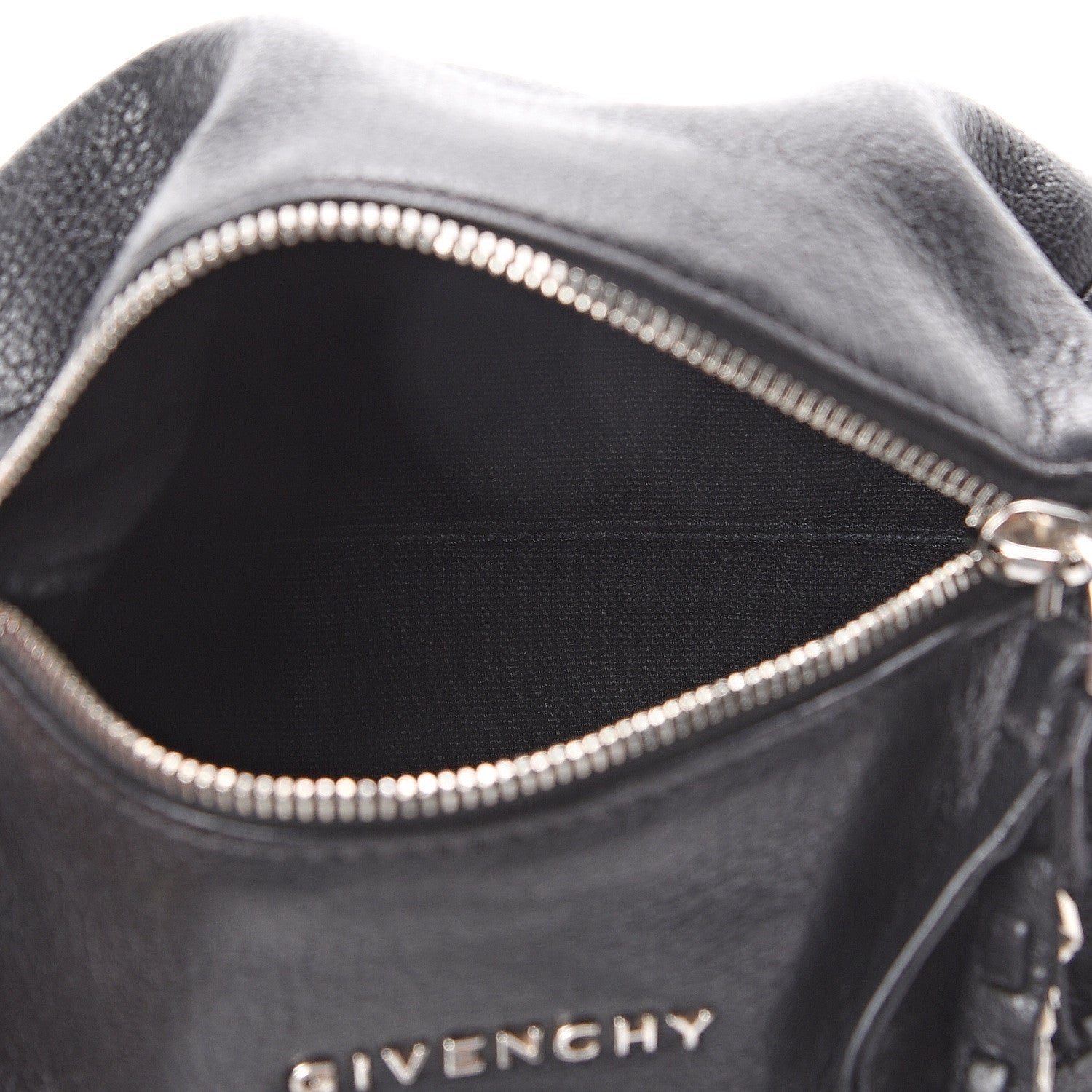 Givenchy Sugar Goatskin Pandora Wristlet Black 4 of 7