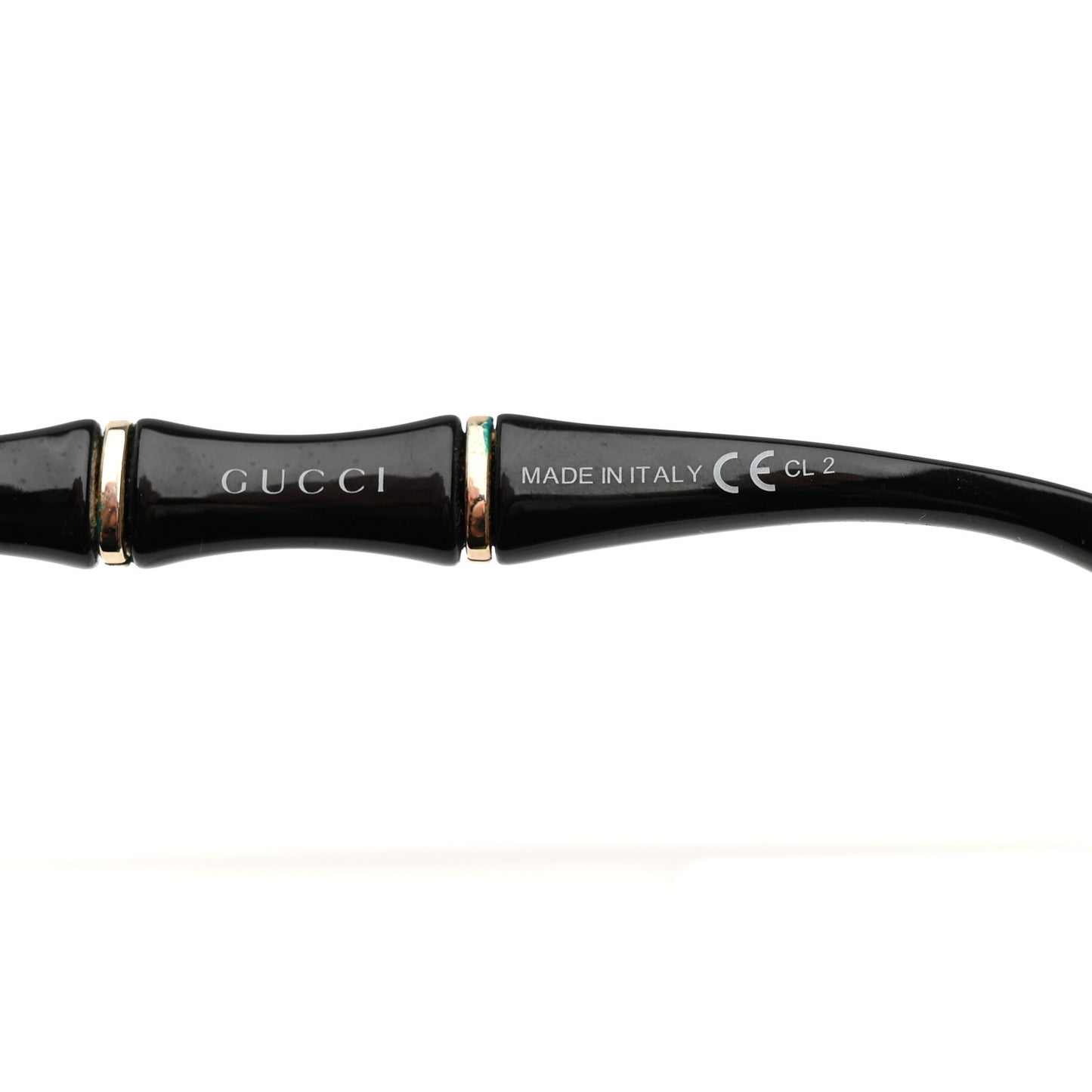 Oversized Oval Bamboo Sunglasses 3509/S Black