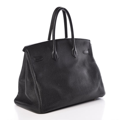 Hermes Togo Birkin 35 Black 3 of 33