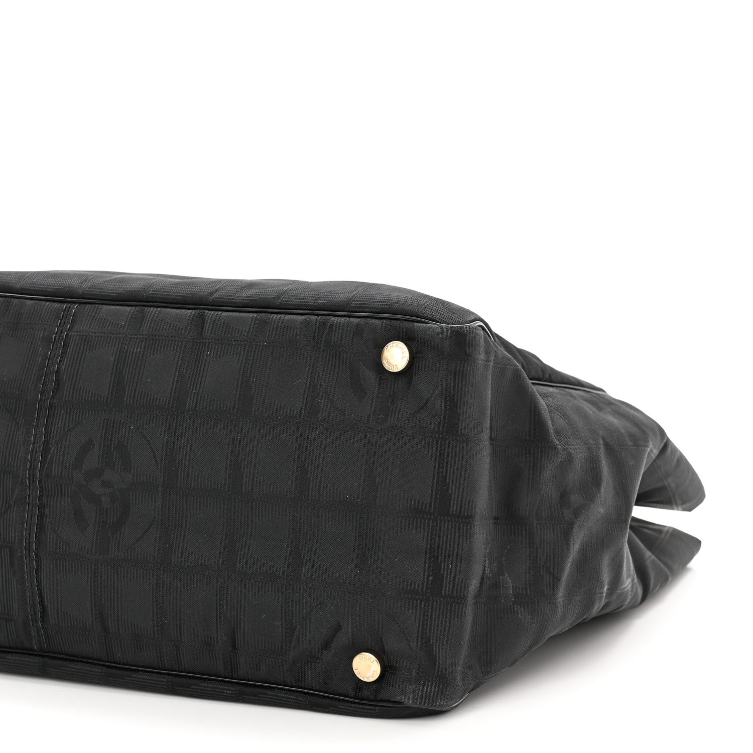 Chanel Nylon Medium Travel Tote Black 10 of 14