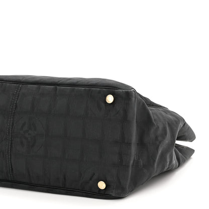 Chanel Nylon Medium Travel Tote Black 10 of 14