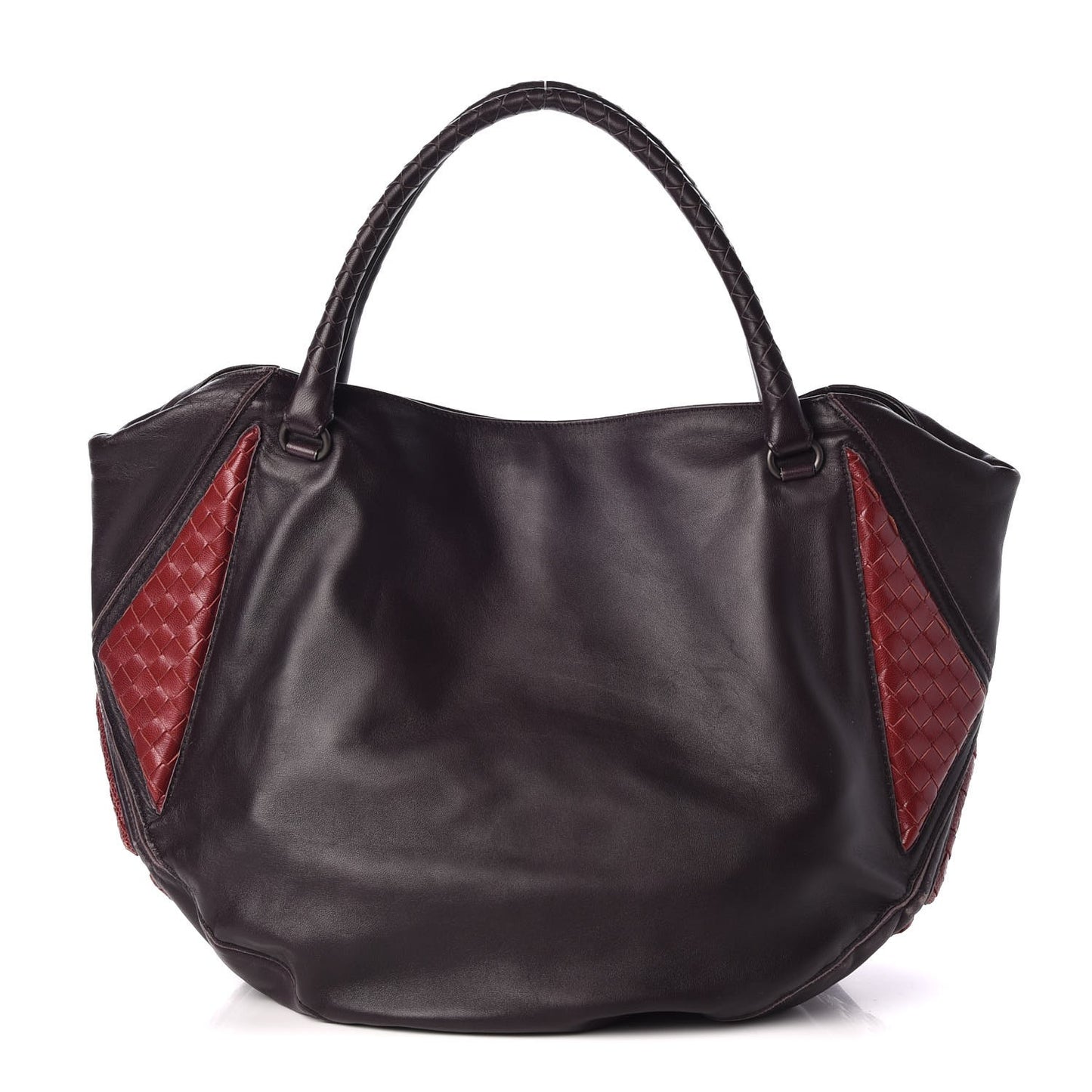 Nappa Karung Intrecciato Umbria Shopper Tote Turbolence
