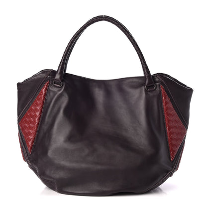 Bottega Veneta Nappa Karung Intrecciato Umbria Shopper Tote Turbolence 1 of 14