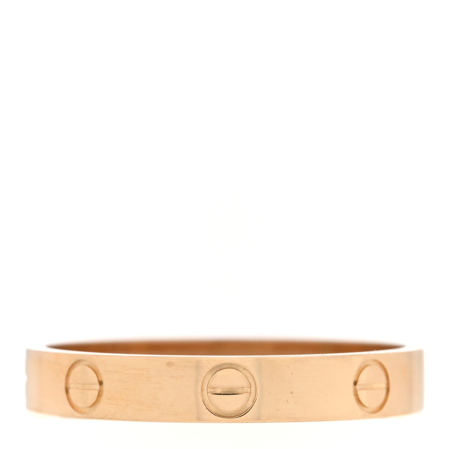 Cartier 18K Yellow Gold 3.5mm LOVE Wedding Band Ring 62 10 3 of 5