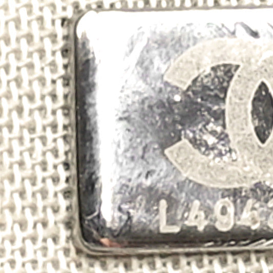 Chanel Metallic Calfskin Medium Deauville Tote Silver 7 of 11